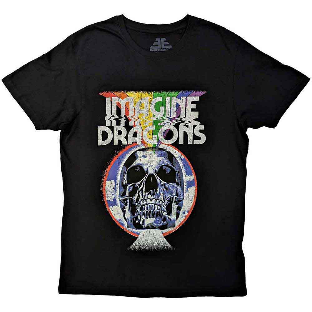 Imagine Dragons Skull Graphic Alternative Rock Music Fan Unisex T-Shirt